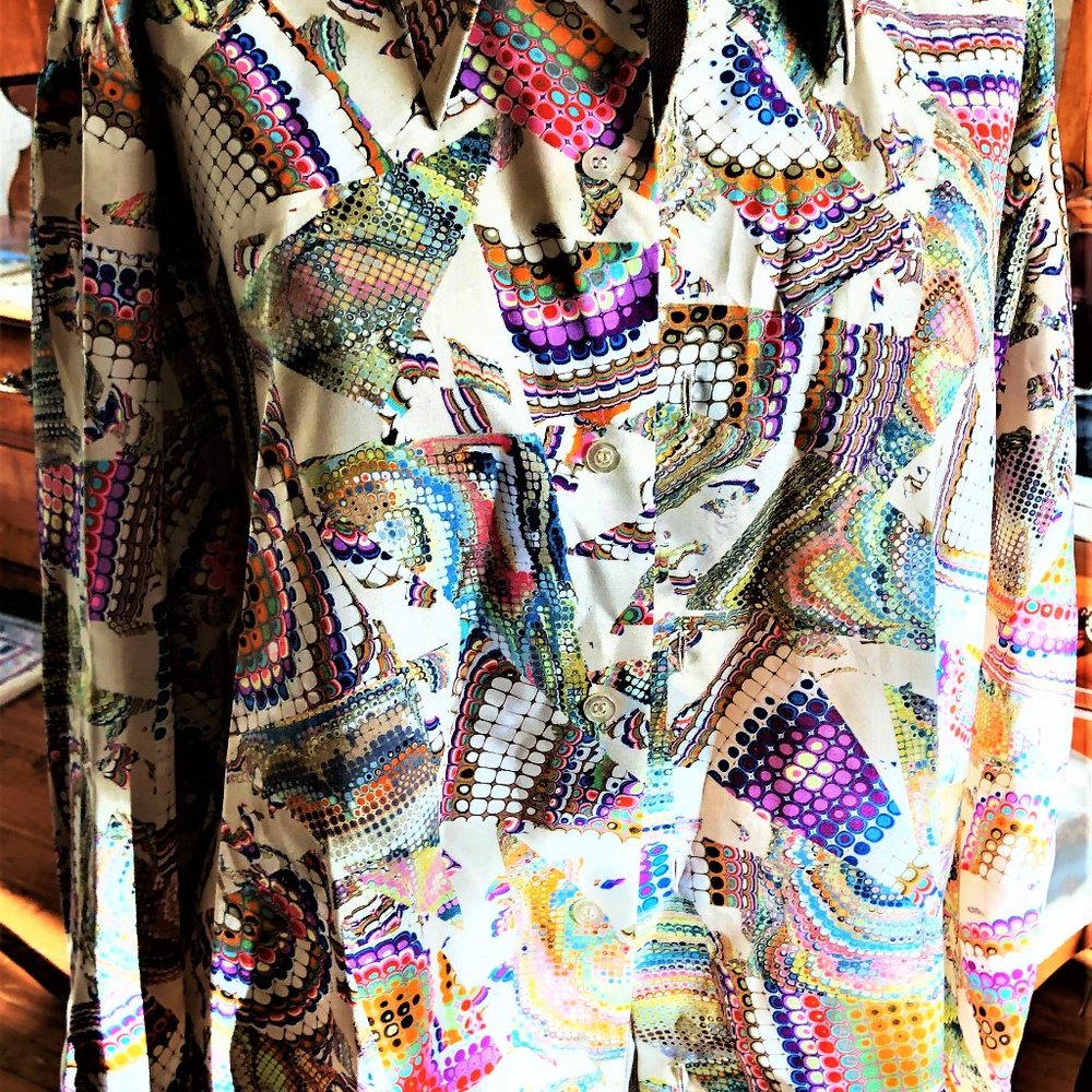 MEN'S VINTAGE LONG SLEEVE FUN SHIRT